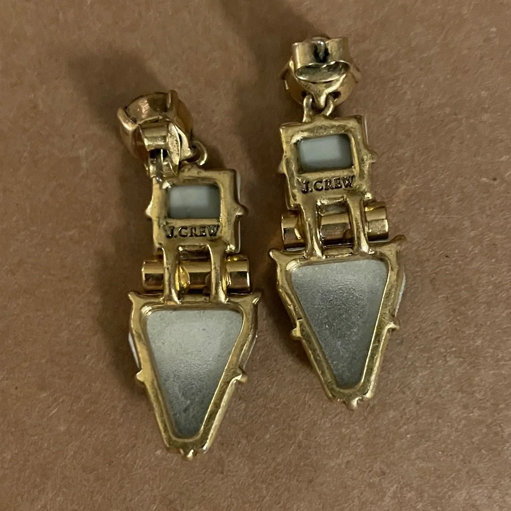 JCrew gemstone earrings
